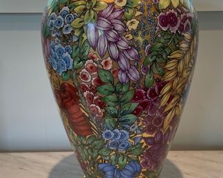 Vintage B & C Limoges Hand-Painted Urn Signed Stella Pearl Evans, February 10, 1932. Measures 11" x 18." Photo 1 of 4.