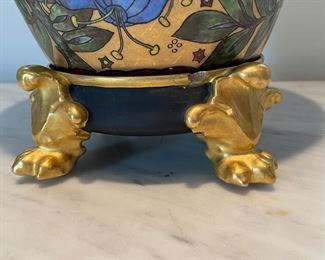 Vintage B & C Limoges Hand-Painted Urn Signed Stella Pearl Evans, February 10, 1932. Measures 11" x 18." Photo 2 of 4.