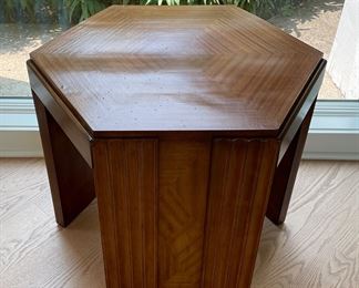 Mid-Century Modern Side Table - 1 Available. Measures 24" W x 22.5" H. Photo 1 of 4.