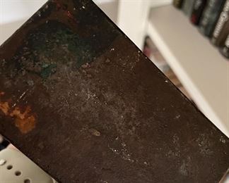 Antique Cast Iron Clown Doorstop. Photo 2 of 2.