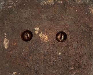 Vintage Cast Iron Fortune Teller Door Stop. Photo 2 of 3.