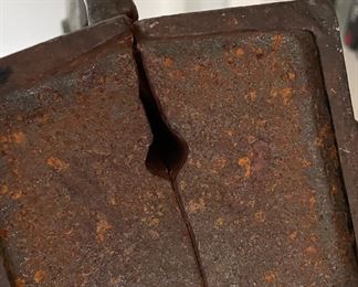 Antique Cast Iron Rooster Door Stop. Photo 2 of 2.