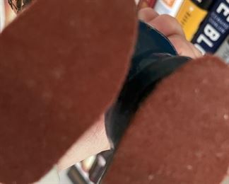 Vintage Hubley Cast Iron Popeye Doorstop. Photo 2 of 3.