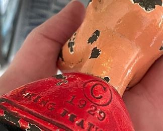 Vintage Hubley Cast Iron Popeye Doorstop. Photo 3 of 3.