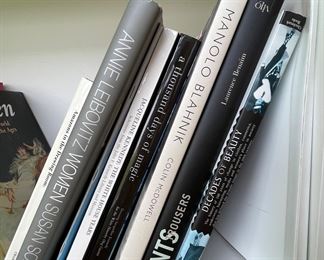 Annie Leibowitz, Manolo Blahnik. Etc. Coffee Table Books.
