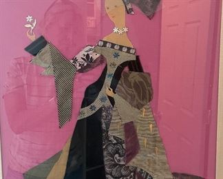 Mixed Media On Paper.