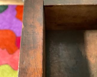 Antique Gothic Revival Hall Tree with Cast Iron Base. Measures 28.5" W x 14" D x 83" H. Photo 2 of 3.