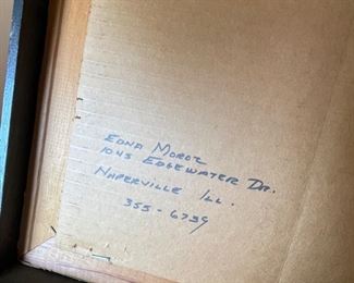 Untitled Sailboats, Oil On Board, Edna Moroz. Photo 3 of 3.