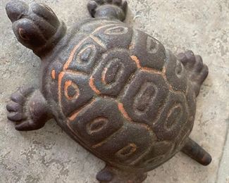 Cast Iron Turtle. Photo 1 of 2.