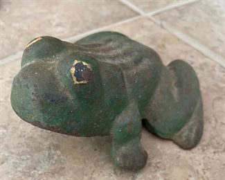 Cast Iron Frog.
