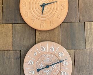 Terracotta Wall Clocks.