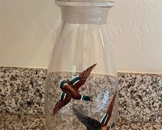 Hunting Theme Decanter.
