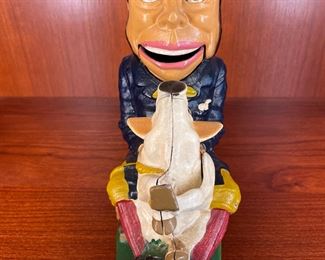 Book of Knowledge Cast Metal Paddy & The Pig Bank. Photo 2 of 3.