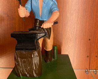 Reproduction Bank on John Deere Quality Cast Metal Bank. Photo 1 of 2.