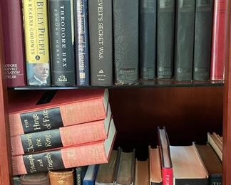 Collection of Teddy Roosevelt Books.