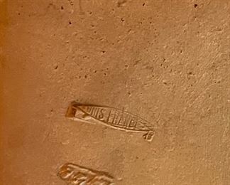 Unis France Glazed Terracotta Dog. Photo 2 of 2.