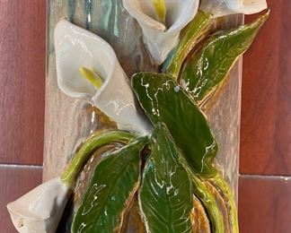 Vintage Copeland Late Spode Chicago Pitcher Designed by Frank E. Burley. Calla Lily Vase. Photo 1 of 3.