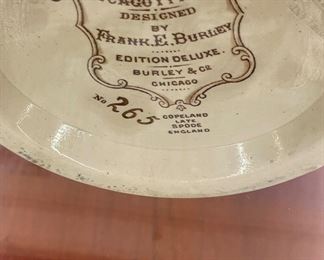 Vintage Copeland Late Spode Chicago Pitcher Designed by Frank E. Burley. Calla Lily Vase. Photo 3 of 3.