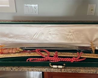 Sword with Saber & Case. Photo 1 of 2.