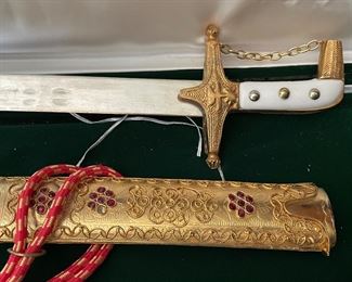Sword with Saber & Case. Photo 2 of 2.