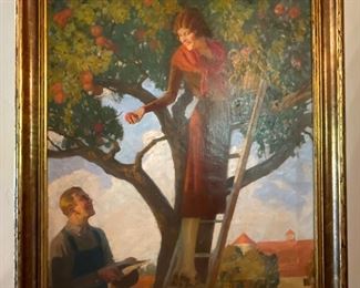 Untitled, Unknown Artist. Oil on Canvas.