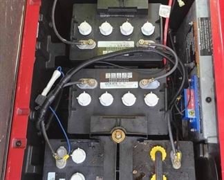 2017 Club Car Precedent Ruby Red Golf Cart With New Batteries. Photo 7 of 9.