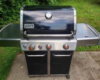 Weber Propane Gas Grill with Cover. Photo 2 of 4.