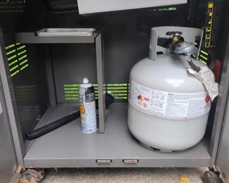 Weber Propane Gas Grill with Cover. Photo 3 of 4.