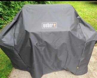 Weber Propane Gas Grill with Cover. Photo 1 of 4.