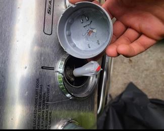 Weber Propane Gas Grill with Cover. Photo 4 of 4.