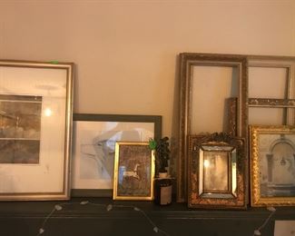 Antique frames, decorative frame, and fine art paintings