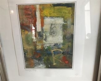 William Thompson original artist sketch and signed, shows in Mountain Brook Village normally 300 each only 125 at sale !