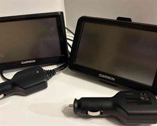 Garmin GPS Navigators 2 Units with Original Cords  Working Condition