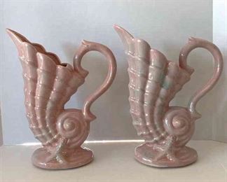 Vintage Gondor Shell Vases