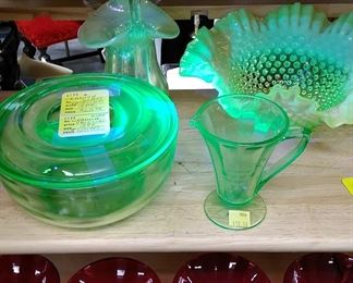 Vaseline glass - see next picture that shows under a black light