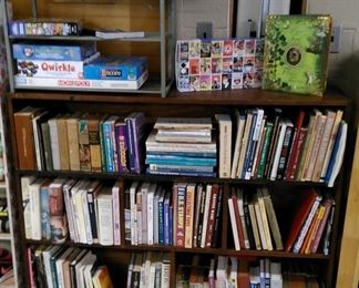 Books (local interest, gardening, civil war, children's golden books, hypnosis, etc.)