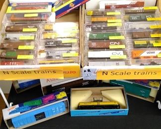 N-gage model train pieces