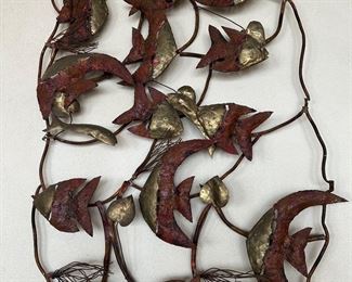 WALL METAL SCULPTURE