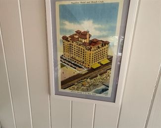 ORIGNAL ATLANTIC BEACH FRAMED ART!