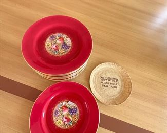 ANTIQUE EARLY 1900'S FINE PORCELAIN DINER PLATES