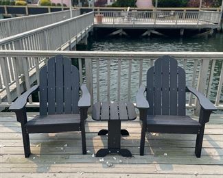 DESIGNER OUTDOOR FURNITURE-Adirondack CHAIRS!