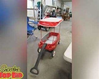 Radio Flyer Wagon with Canopy,