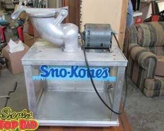 snokones machine working condition