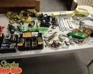 Tow Straps, Ratchet Straps, Lifting Blocks and More