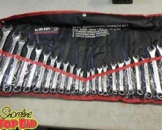 Grip 24Piece Combination Wrench Set