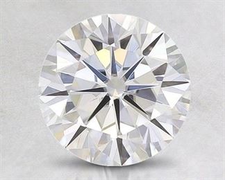 1 carat round moissante