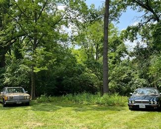 THESE CARS ARE FOR SALE...THEY HAVE NOT BEEN DRIVEN FOR A FEW YEARS BUT HAVE BEEN KEPT IN THE GARAGE. WE PUSHED THEM OUT TO THE LAWN...They reportedly ran fine until the owners quit driving them but they have not been started in years and so are offered as is.