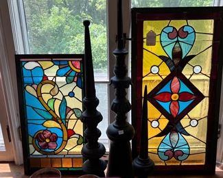 Art glass panels