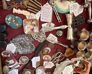 A case of find antique curiosities