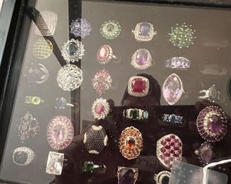 Lovely Sterling rings